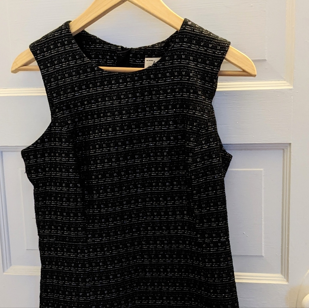 Milly black sleeveless cocktail dress